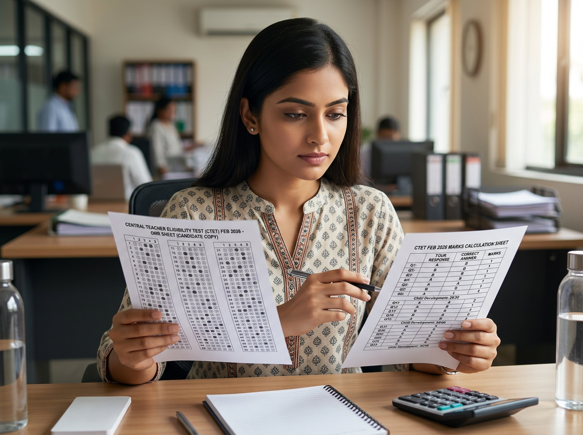 CTET Feb 2026 OMR Sheet and Calculation Sheet: How to Download &amp;amp; Verify Marks