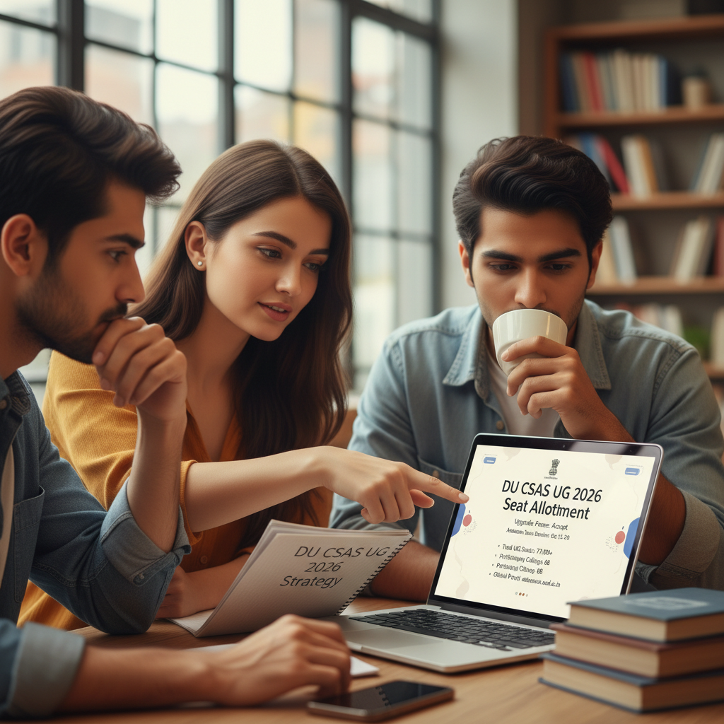 DU CSAS UG 2026 Seat Allotment: Upgrade, Freeze, Accept &amp;amp; Admission Deadlines