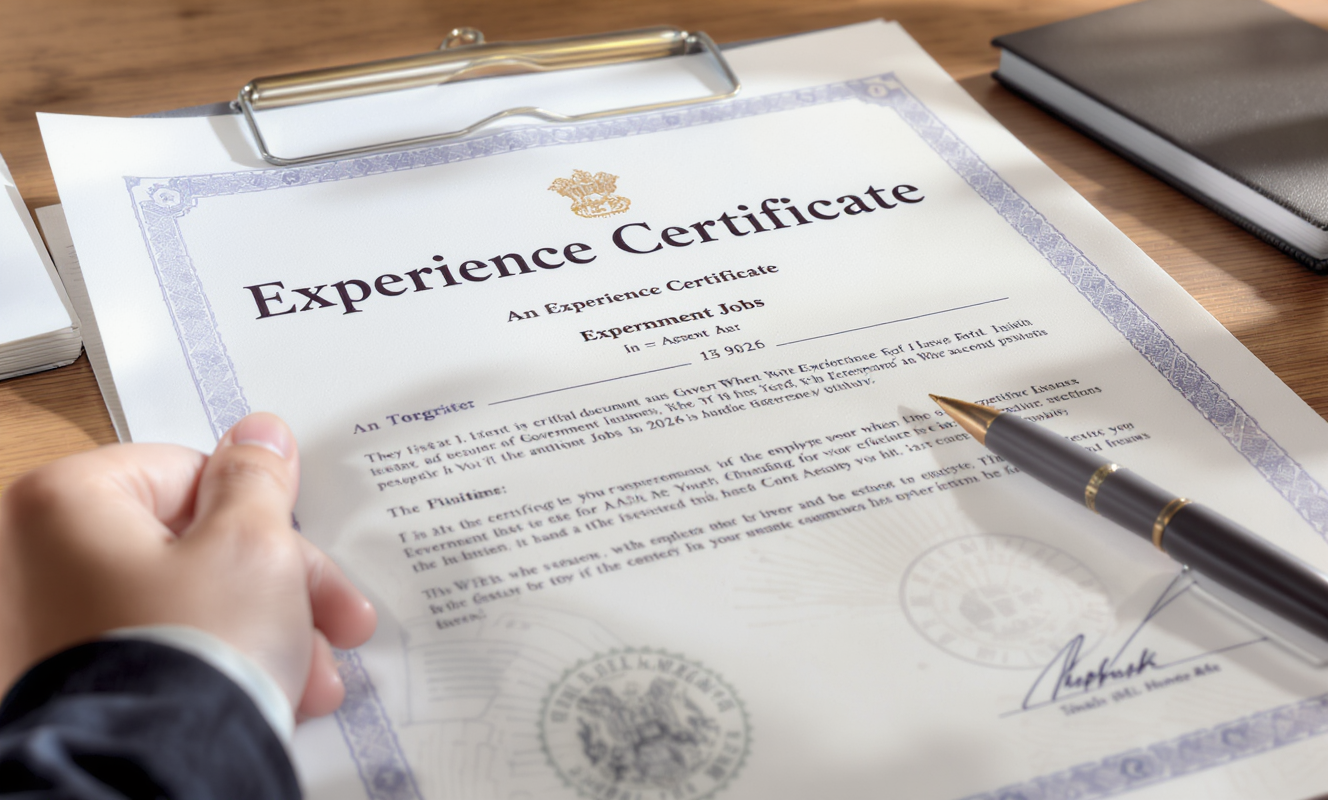 Experience Certificate in Government Jobs 2026: When It Is Required and Who Accepts It