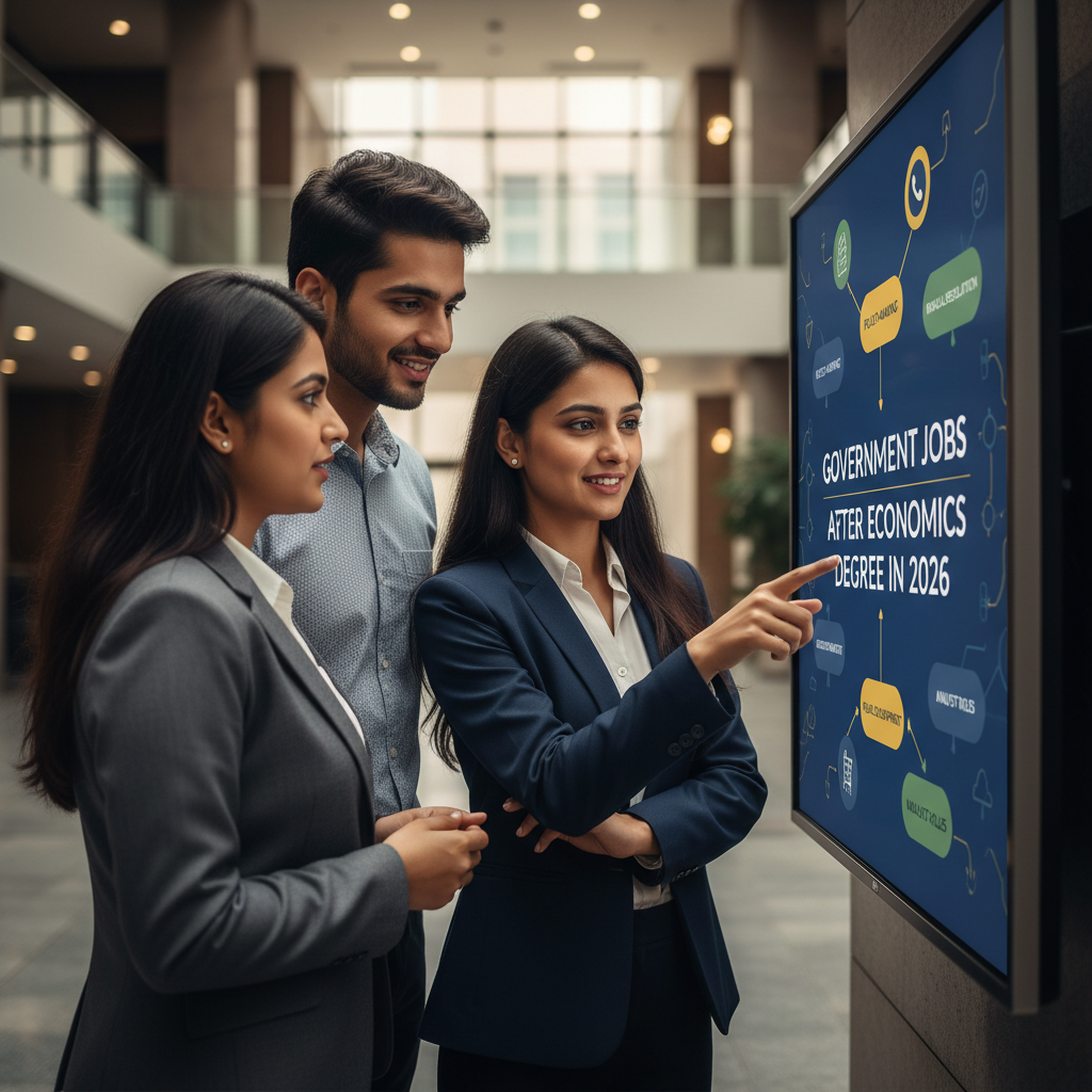 Government Jobs After Economics Degree in 2026: Your Career Roadmap