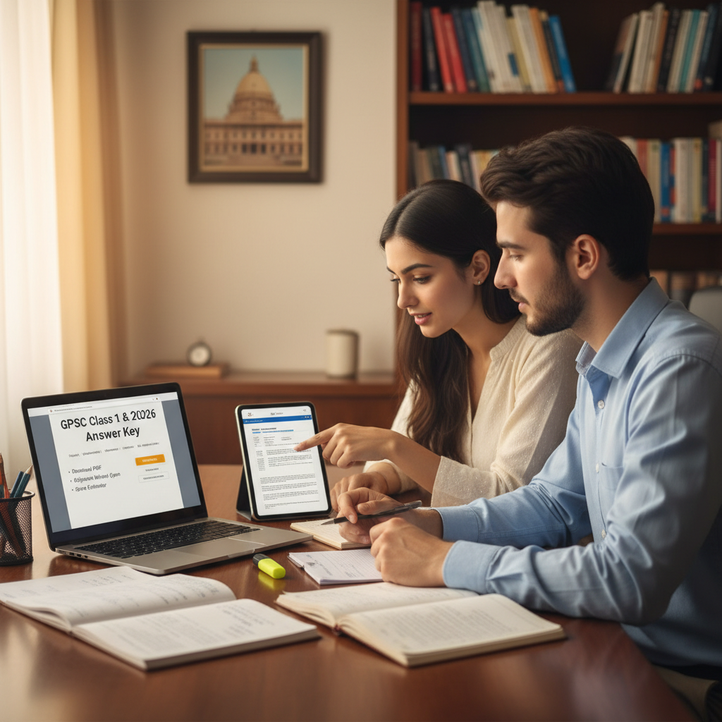 GPSC Class 1 &amp;amp; 2 2026 Answer Key: Download PDF, Objection Window and Score Estimate