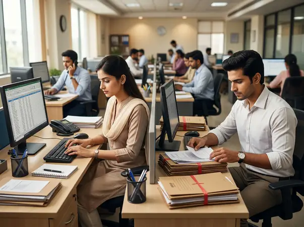 ग्रेजुएशन और टाइपिंग से सरकारी नौकरी 2026: क्लर्क, असिस्टेंट और कोर्ट