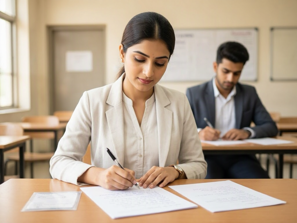 Handwritten Declaration in Hindi 2026: Exams Requiring English Text Only