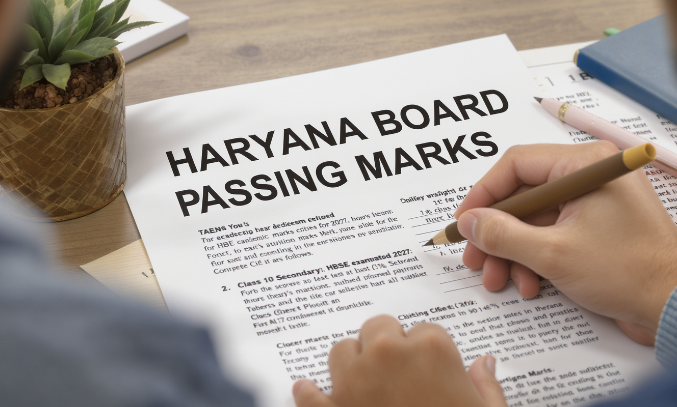 Haryana Board Passing Marks &amp;amp; Grace Marks Policy 2027: Complete Guide