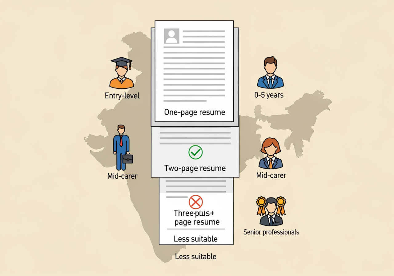 How Long Should a Resume Be? (A Practical Guide for Indian Job Seekers)