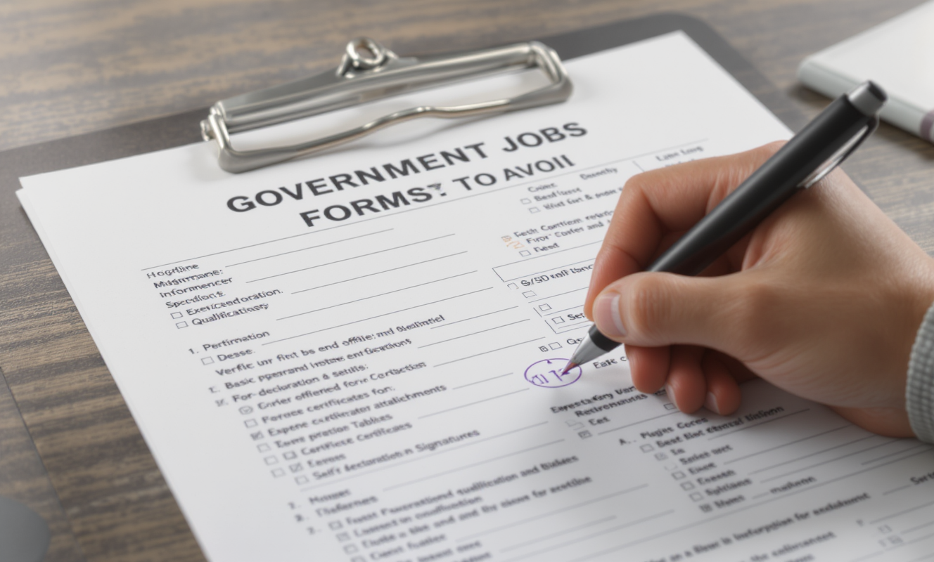 How to Fill Offline Government Job Forms 2026: Avoid These Critical Mistakes