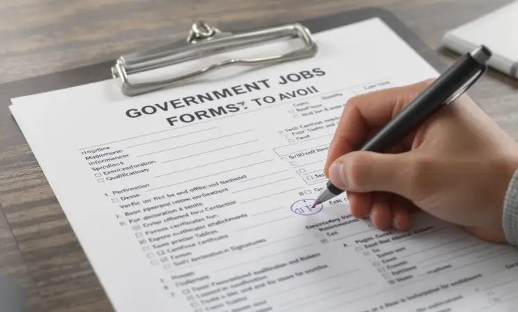 How to Fill Offline Government Job Forms 2026: Avoid These Critical Mistakes