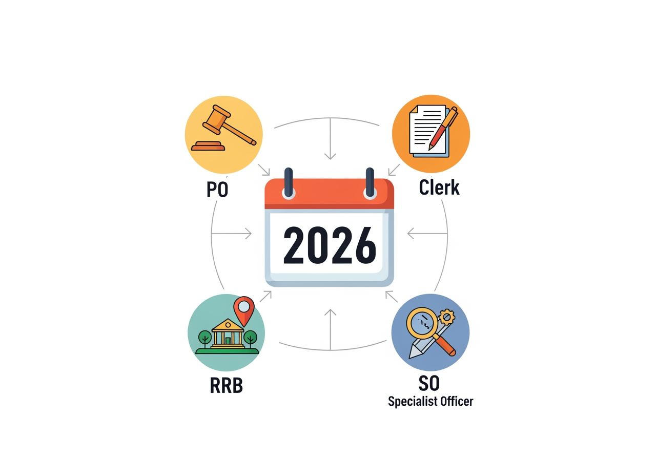 IBPS Calendar 2026: Expected Exam Dates for PO, Clerk, RRB, SO