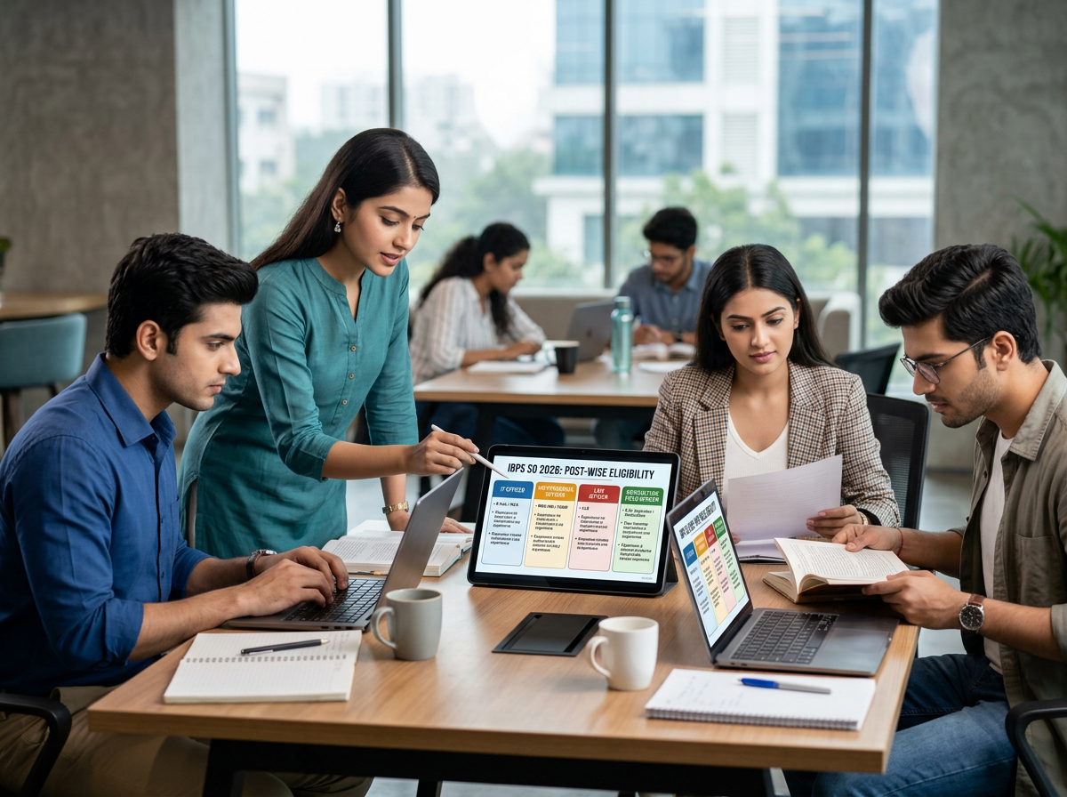 IBPS SO 2026: Post-Wise Eligibility for IT, HR, Law, &amp;amp; Agriculture Officers