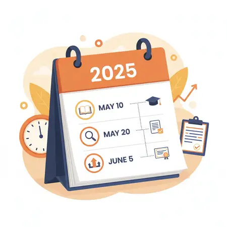 Here's a contextual editorial illustration for the "Important Dates" section of your…