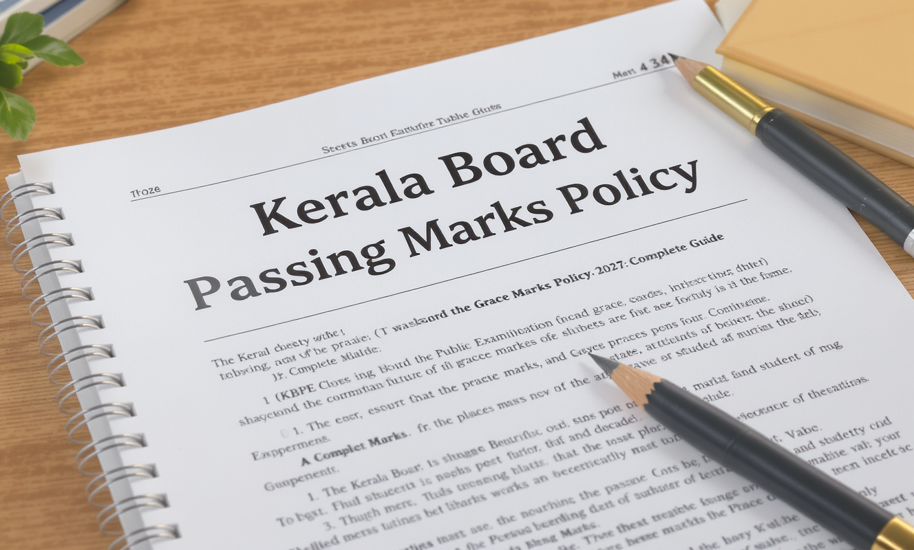 Kerala Board Passing Marks &amp;amp; Grace Marks Policy 2027: Complete Guide