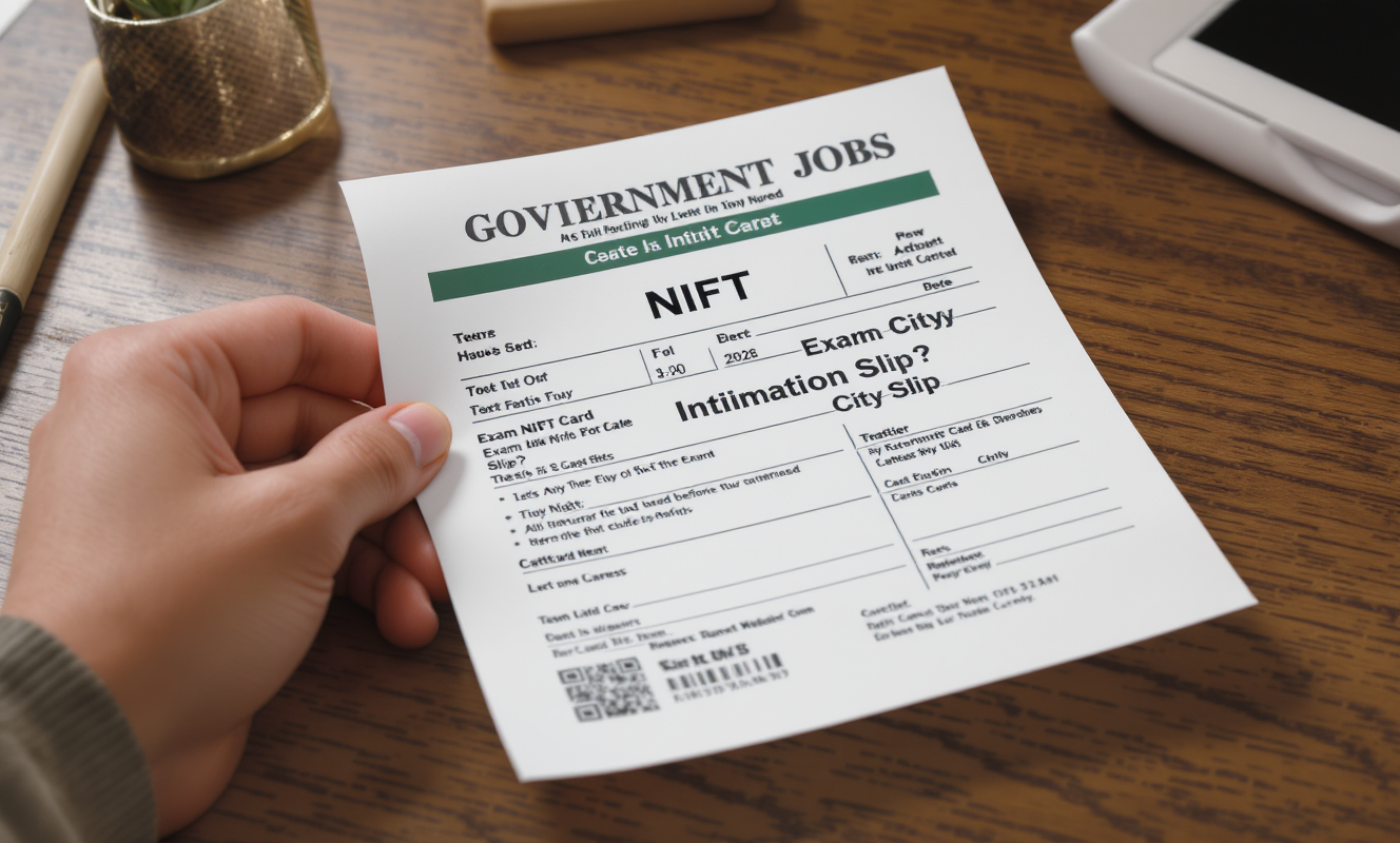 NIFT Admit Card 2026 Download Link &amp;amp; Exam City Slip