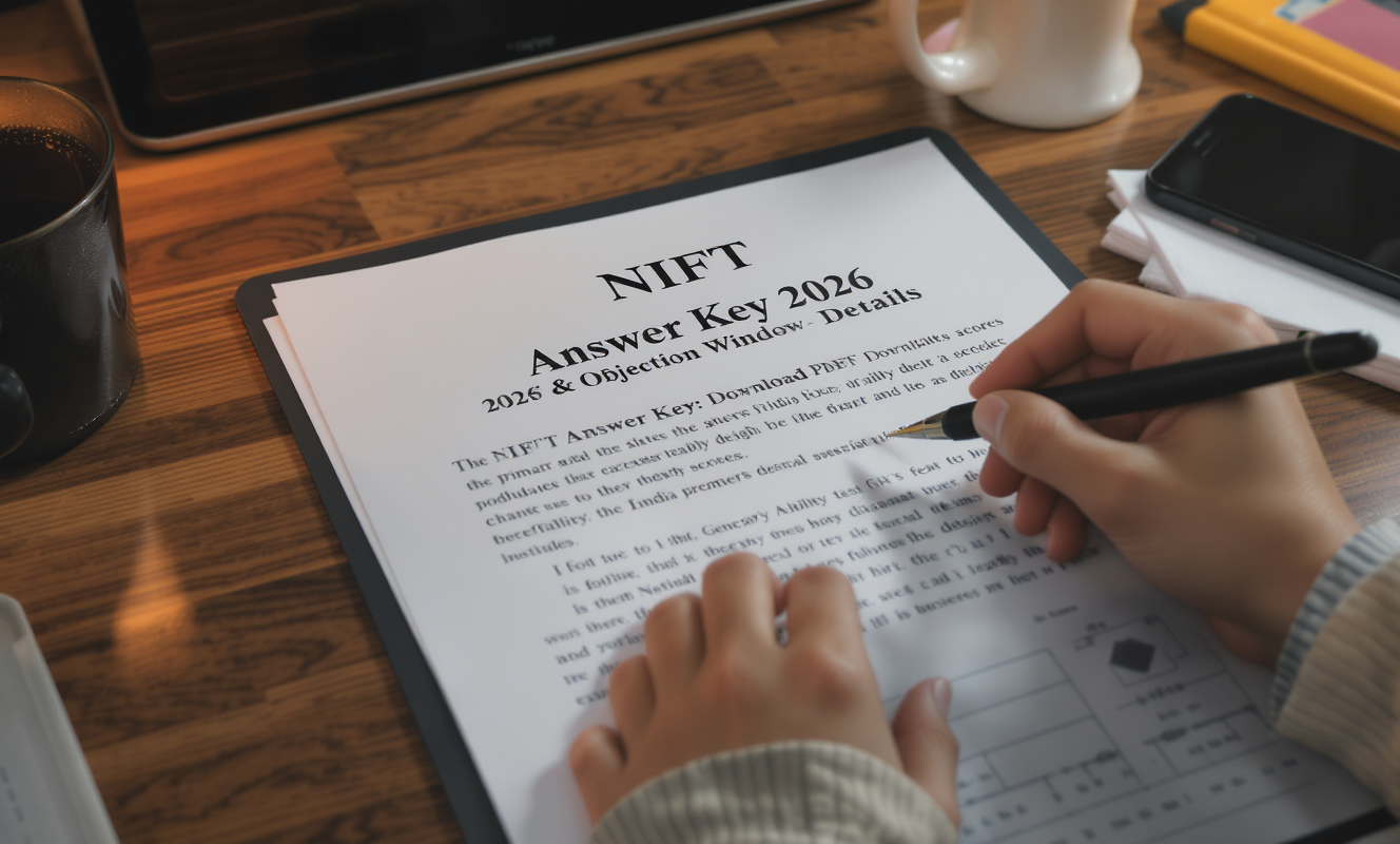 NIFT Answer Key 2026: Download PDF &amp;amp; Objection Window Details