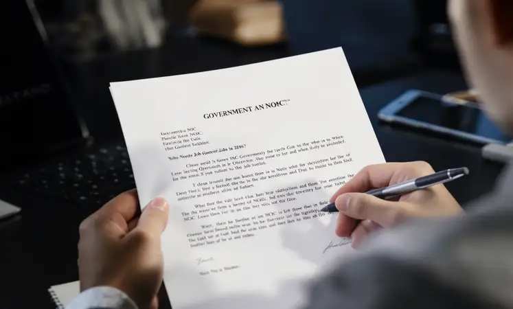 NOC in Government Job Applications 2026: Who Needs It and When to Submit