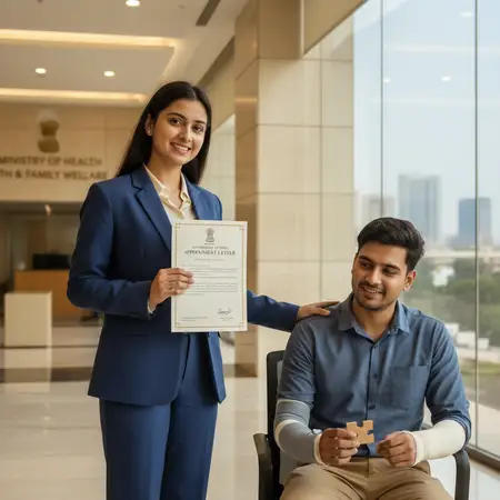 Here's an image that captures the essence of occupational therapy and career prospects in India.