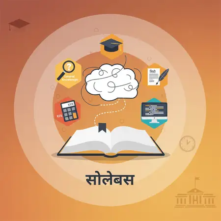 Here is a contextual editorial illustration for the "सिलेबस" section of your…
