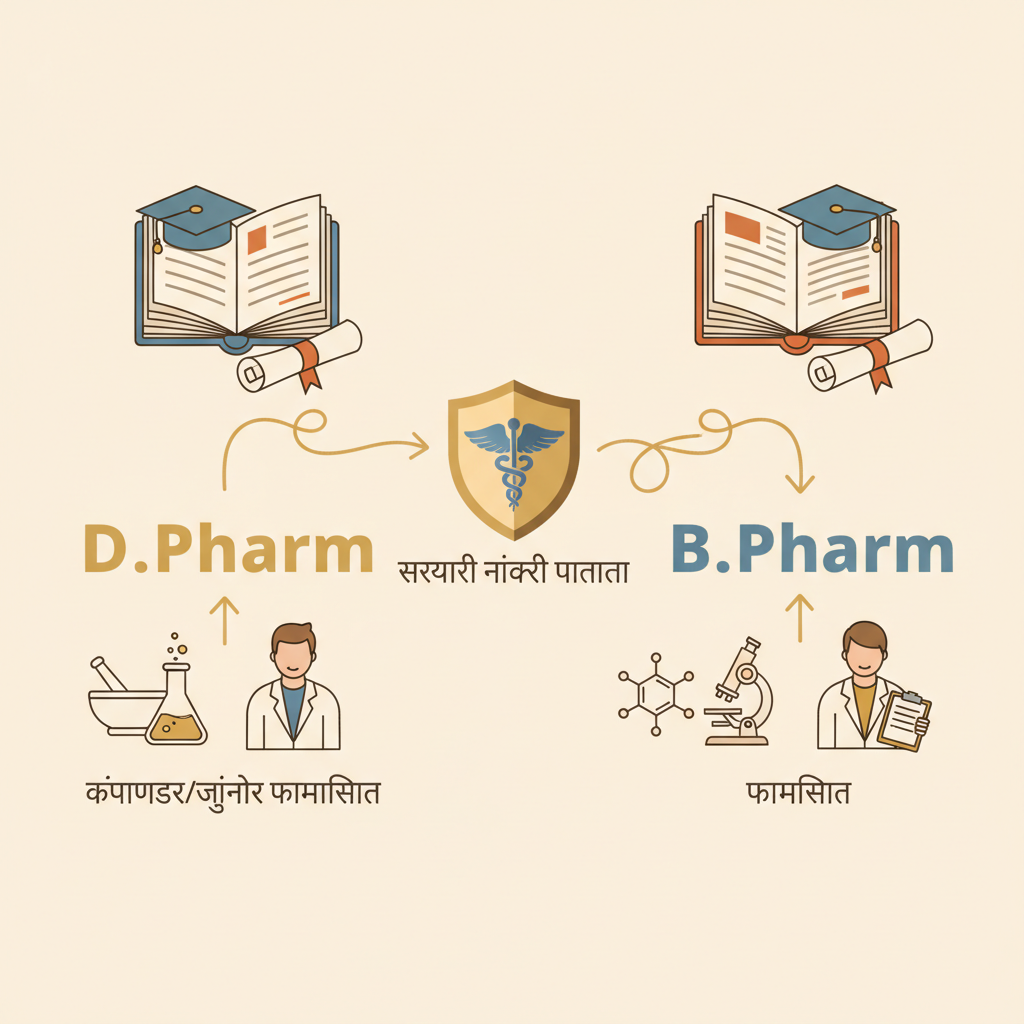 Here is a contextual editorial illustration for the &amp;quot;शैक्षणिक योग्यता&amp;quot; section…