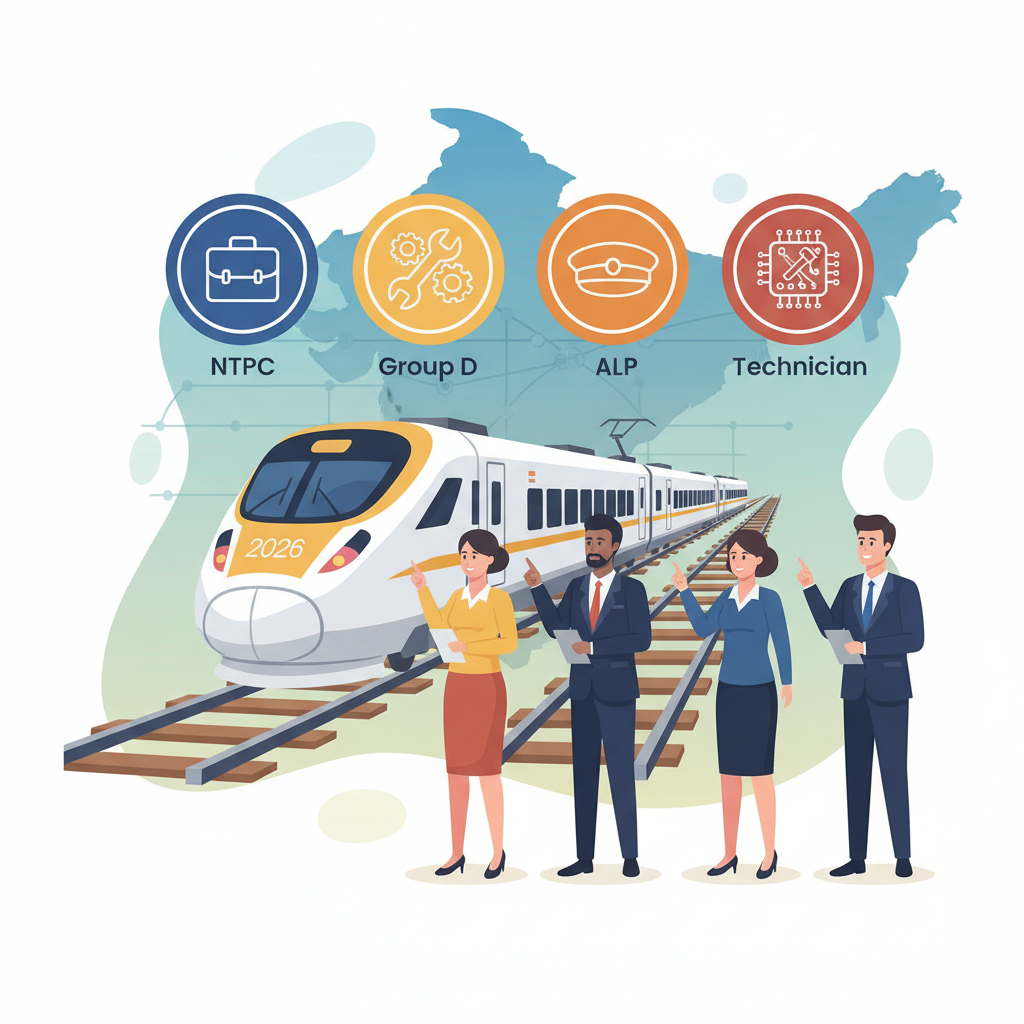 Railway Jobs 2026: NTPC, Group D, ALP या Technician?