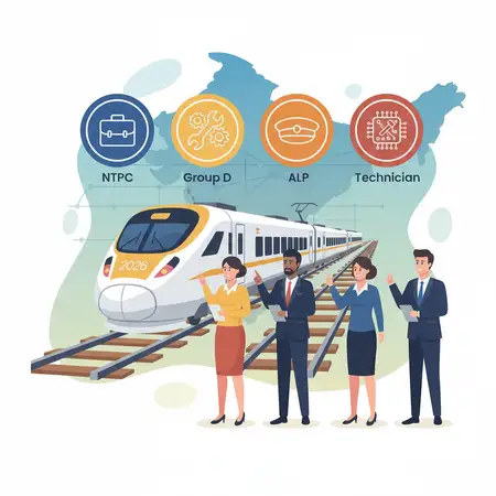 Railway Jobs 2026: NTPC, Group D, ALP या Technician?