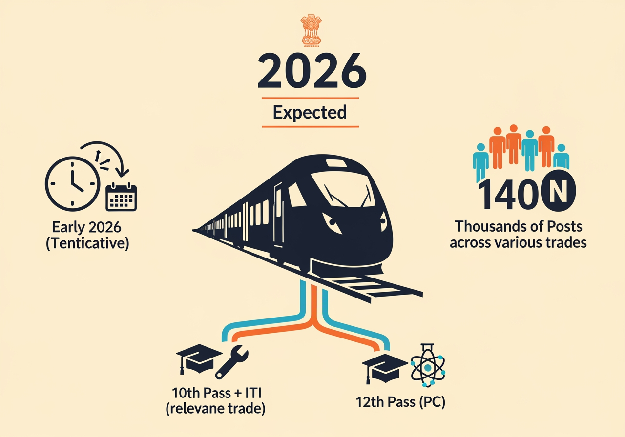 Railway Technician Recruitment 2026: Notification, Eligibility &amp;amp; Trade Guide