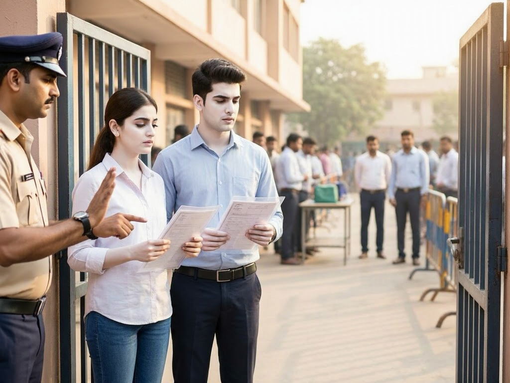 Reporting Time Missed 2026: Late Entry Rules in Government Exams Explained