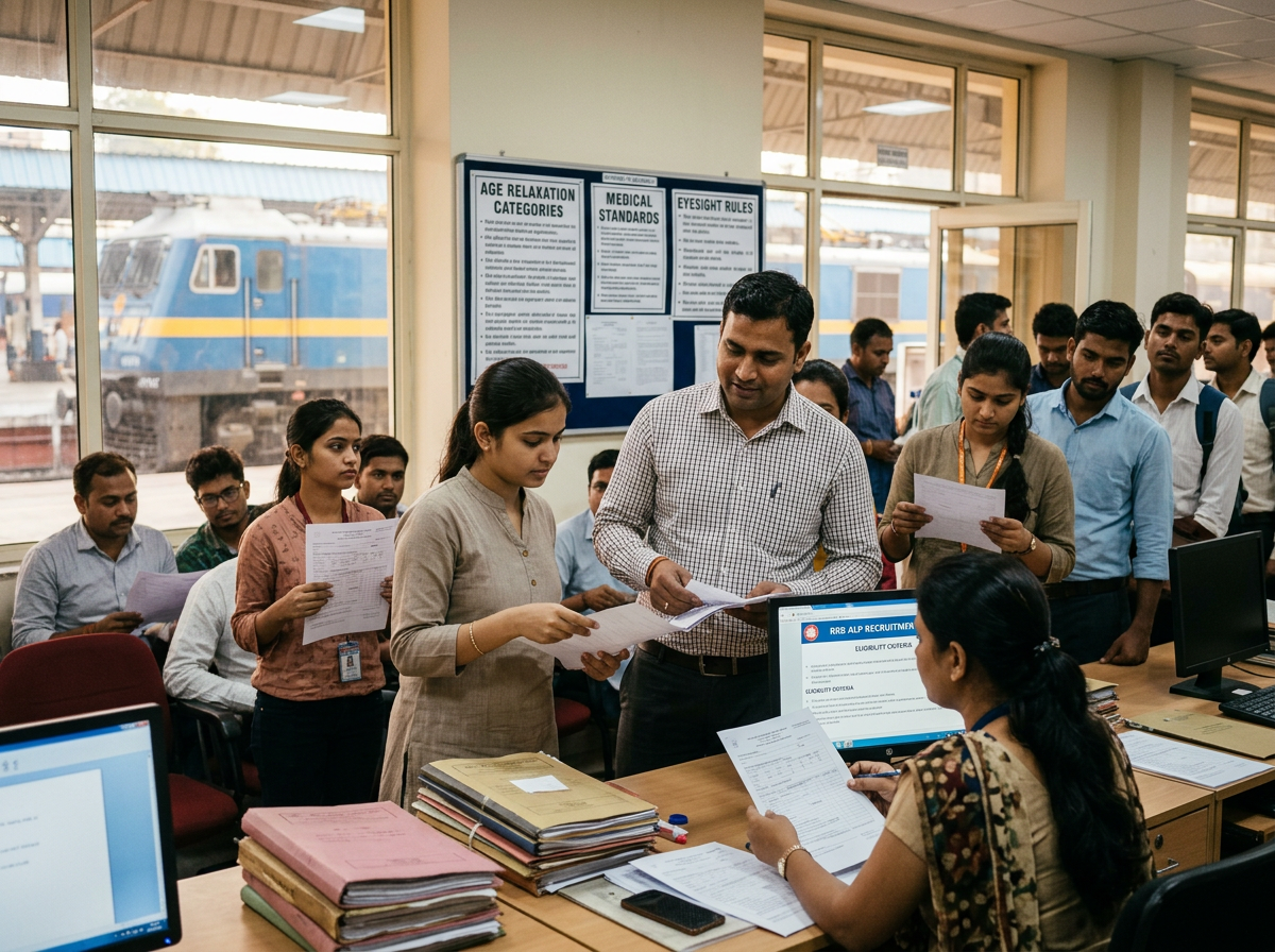 RRB ALP 2026: Age Limit, Medical Standards, and Eyesight Rules Explained