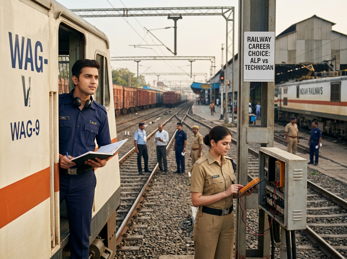 RRB ALP vs RRB Technician 2026: Which Railway Job Suits You Best?