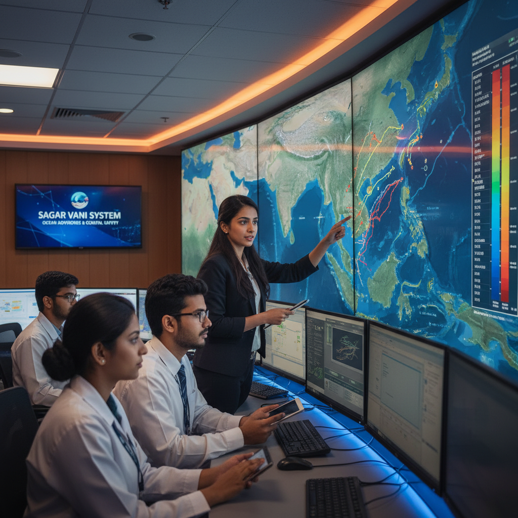Sagar Vani System: India's Lifeline for Ocean Advisories &amp;amp; Coastal Safety