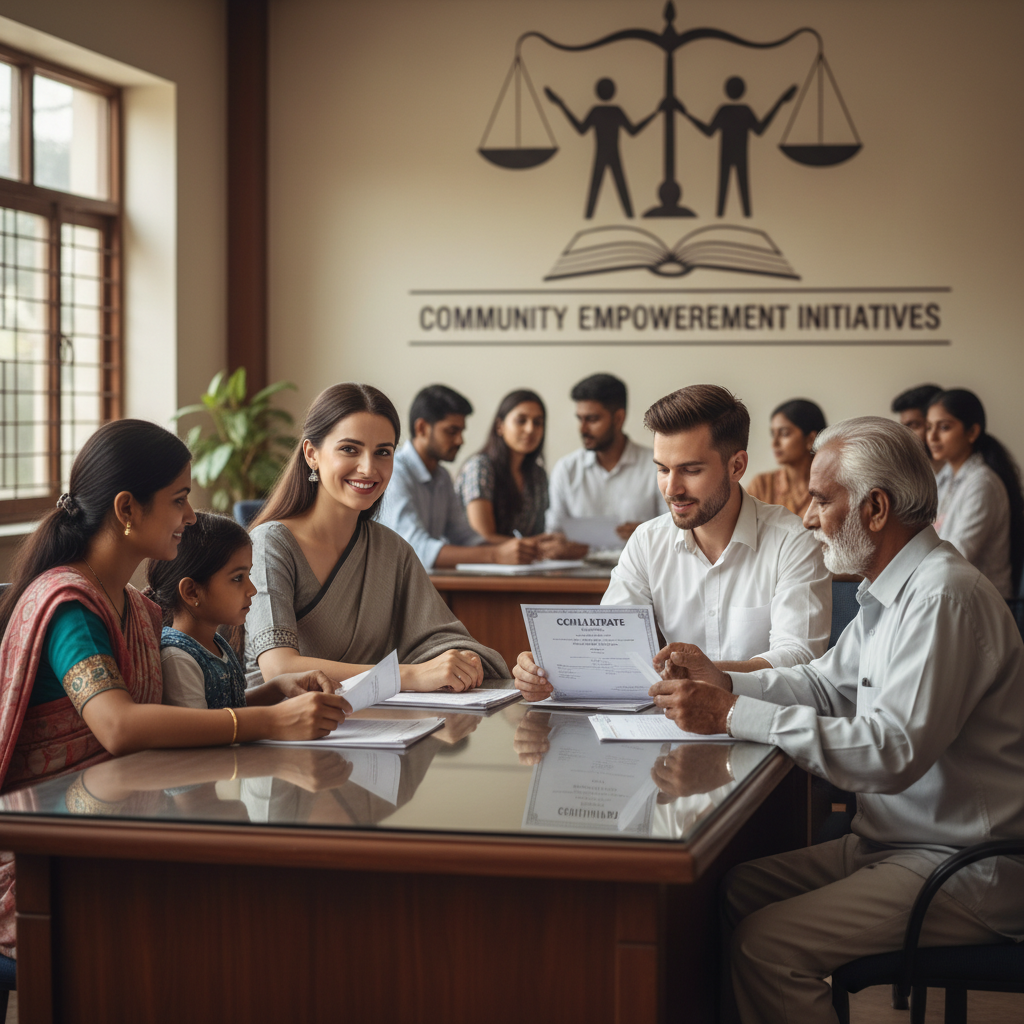 यहां सामाजिक न्याय तथा महिला एवं बाल विकास विभाग के महत्व को दर्शाने वाली एक प्रासंगिक, फोटोजेनिक…
