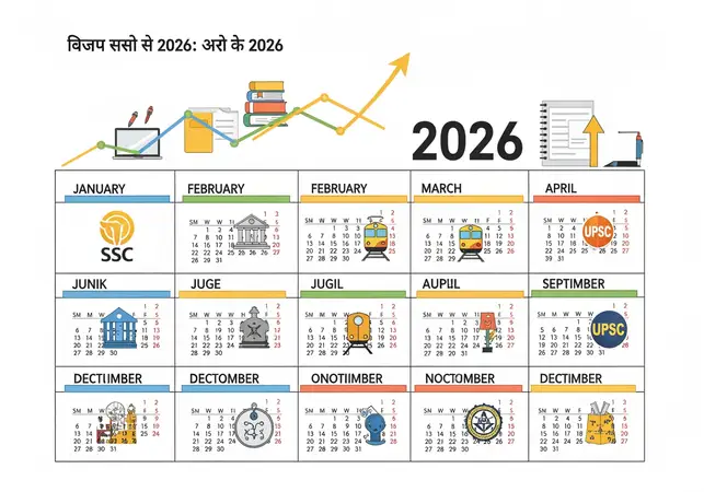 सरकारी नौकरी कैलेंडर 2026: SSC, बैंक, रेलवे, UPSC की पूरी लिस्ट और तैयारी रणनीति