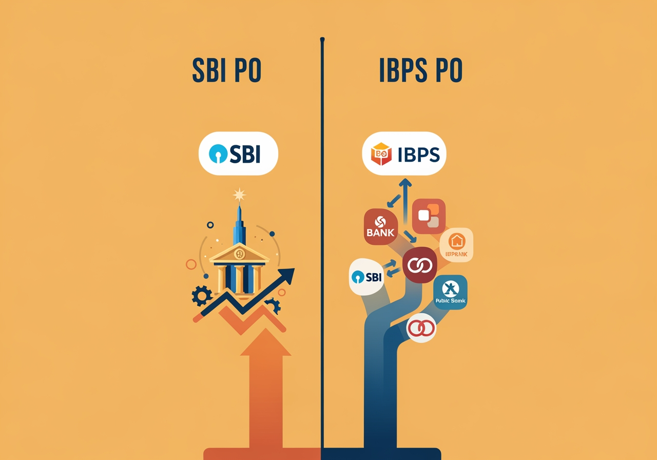SBI PO vs IBPS PO — Which Should You Choose? Complete Comparison