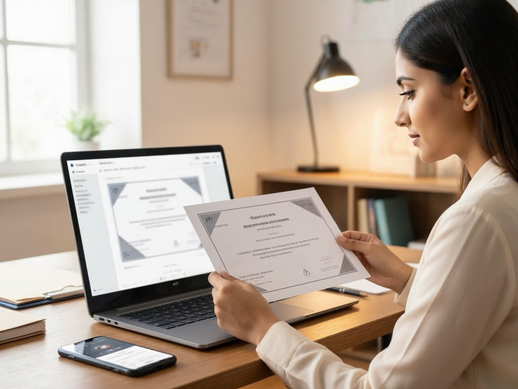 Scanned Certificate Cropped at Corners 2026: Why Partial Uploads Get Flagged