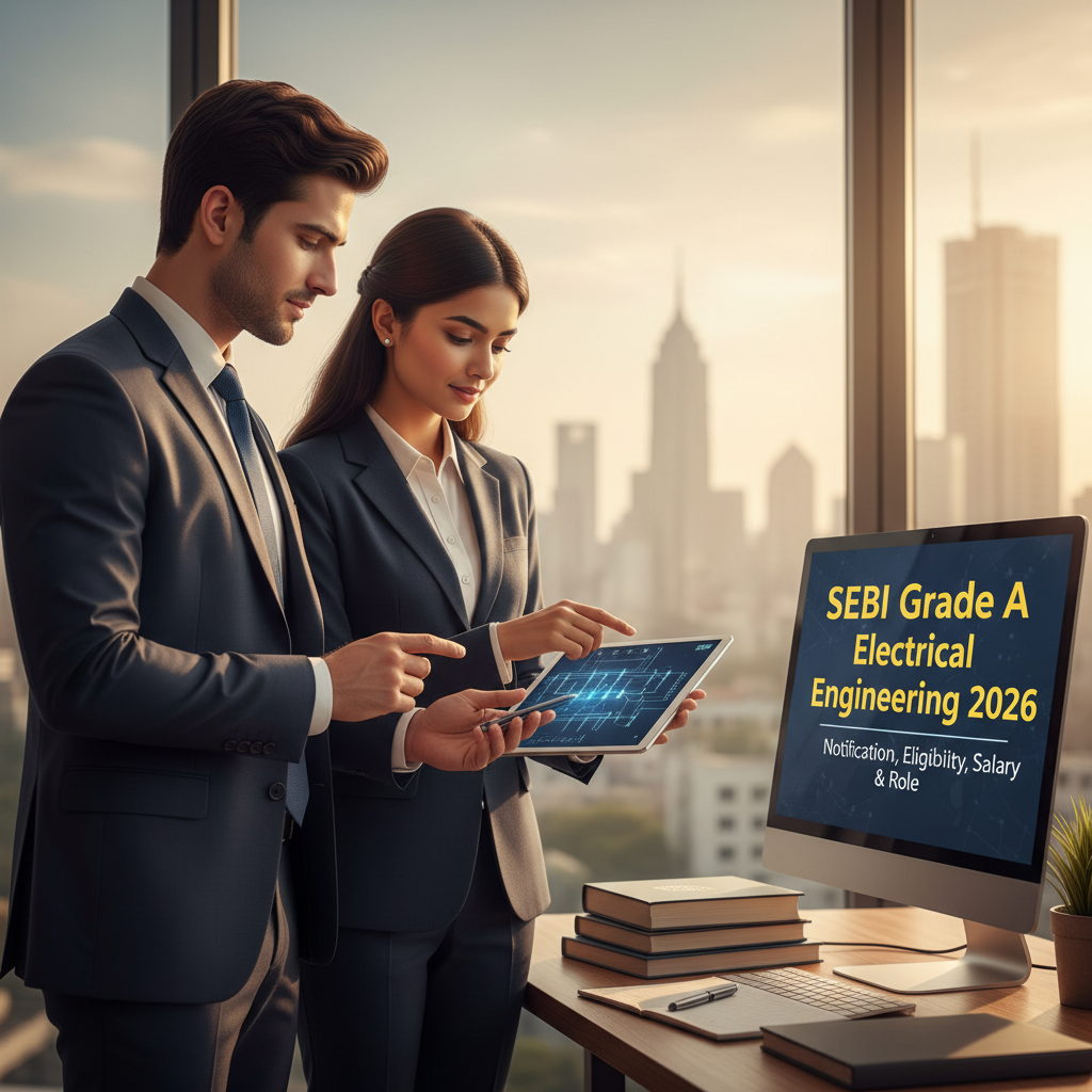 SEBI Grade A Electrical Engineering 2026: Notification, Eligibility, Salary &amp;amp; Role