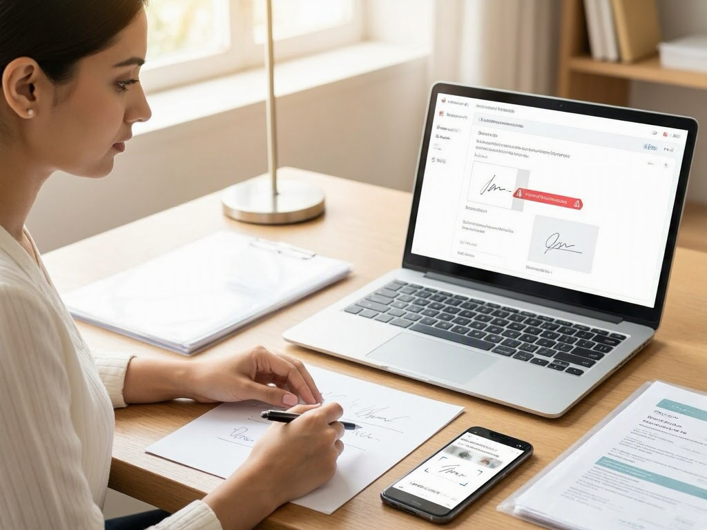 Signature Upload Failed 2026: Format, Crop, Clarity and Common Errors Explained