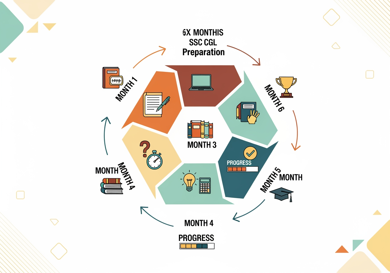 How to Prepare for SSC CGL in 6 Months — Complete Strategy Guide