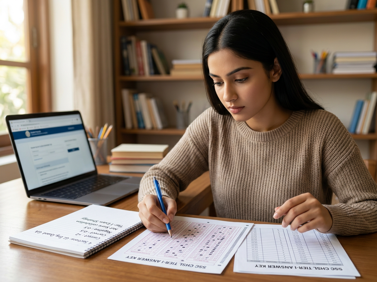 SSC CHSL 2026 Answer Key: Download, Objections &amp;amp; Safe Score Strategy
