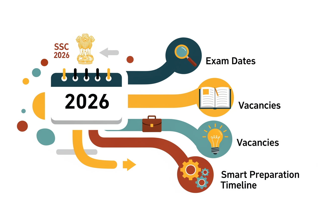 SSC 2026 Calendar Released: Complete Exam Dates, Vacancies &amp;amp; Smart Preparation Timeline