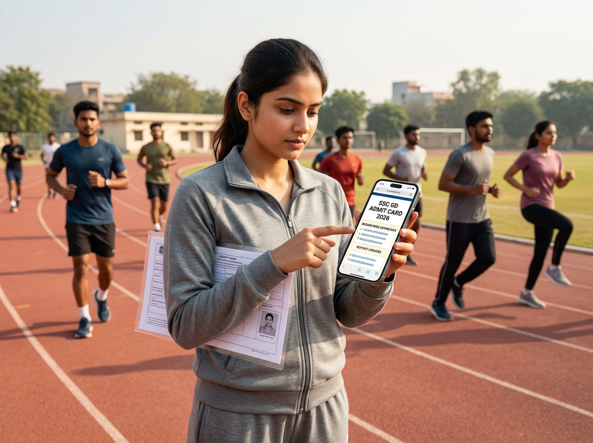 SSC GD Admit Card 2026: Region-Wise Download &amp;amp; PET/PST Updates