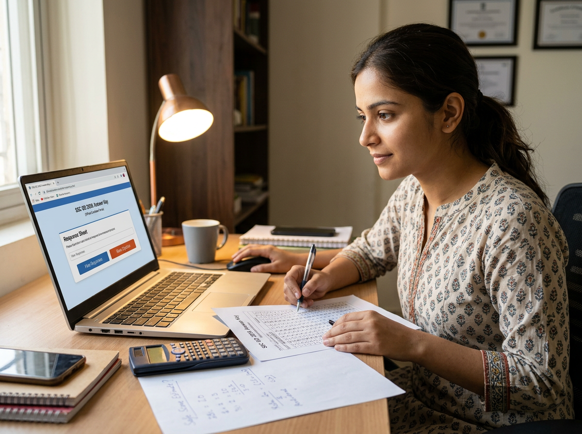 SSC GD Answer Key 2026: Response Sheet, Objection &amp;amp; Safe Score Estimate