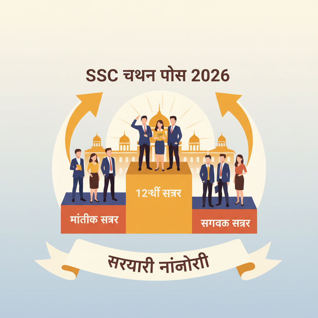 SSC चयन पोस्ट २०२६: मैट्रिक, १२वीं और स्नातक स्तर की सर्वश्रेष्ठ नौकरियां