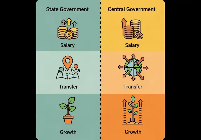 State Government Jobs vs Central Government Jobs 2026: Salary, Transfer & Growth Compared