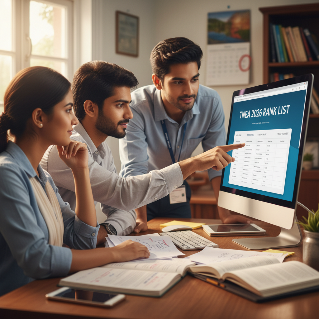 TNEA 2026 Rank List: Merit Basis, Tie-Break Rules &amp;amp; What to Do Next