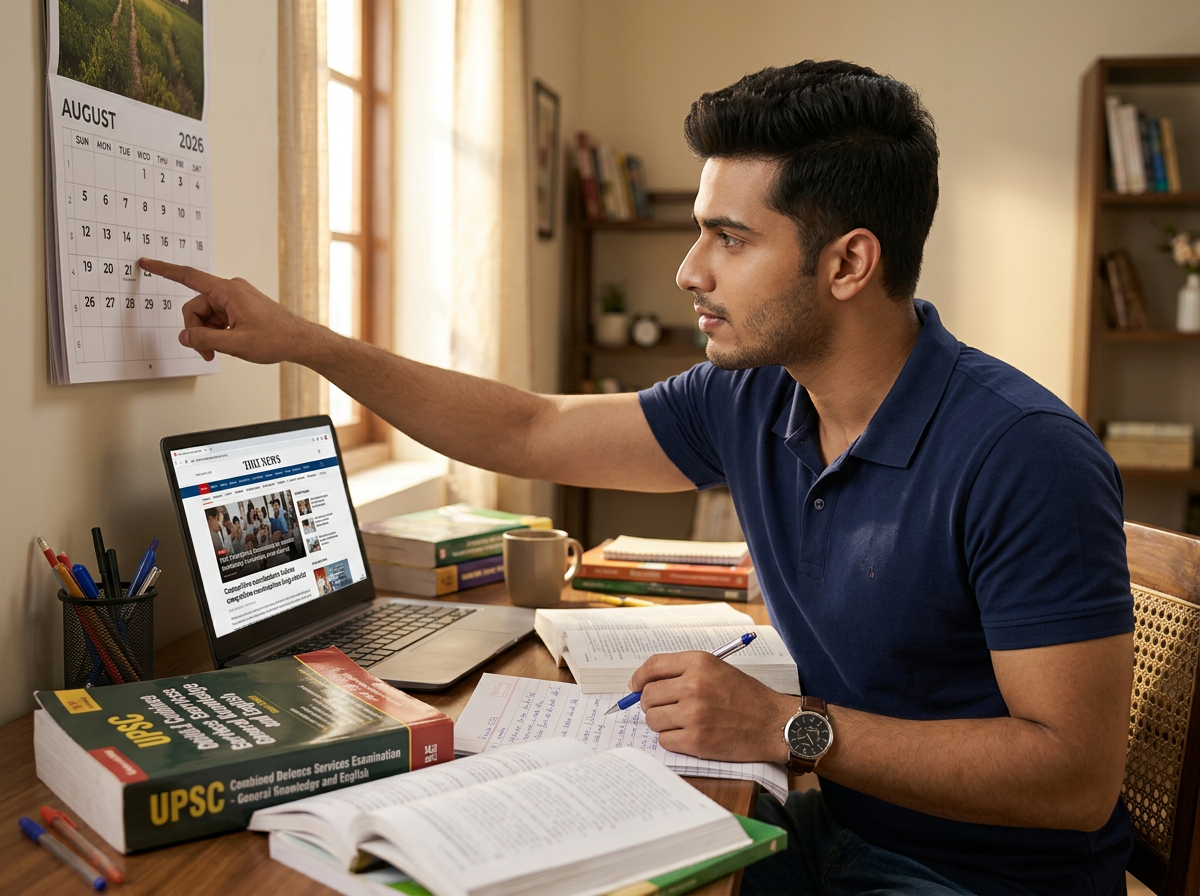 UPSC CDS 2 2026 Notification, Eligibility, and Apply Online