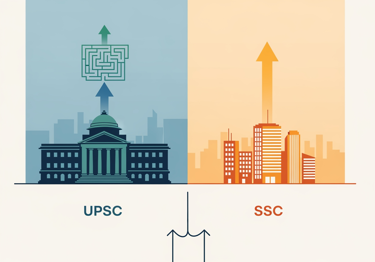 UPSC vs SSC — Which is Right for You? A Complete Comparison