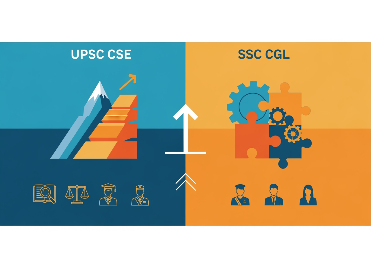 UPSC vs SSC — Which is Right for You? A Complete Comparison