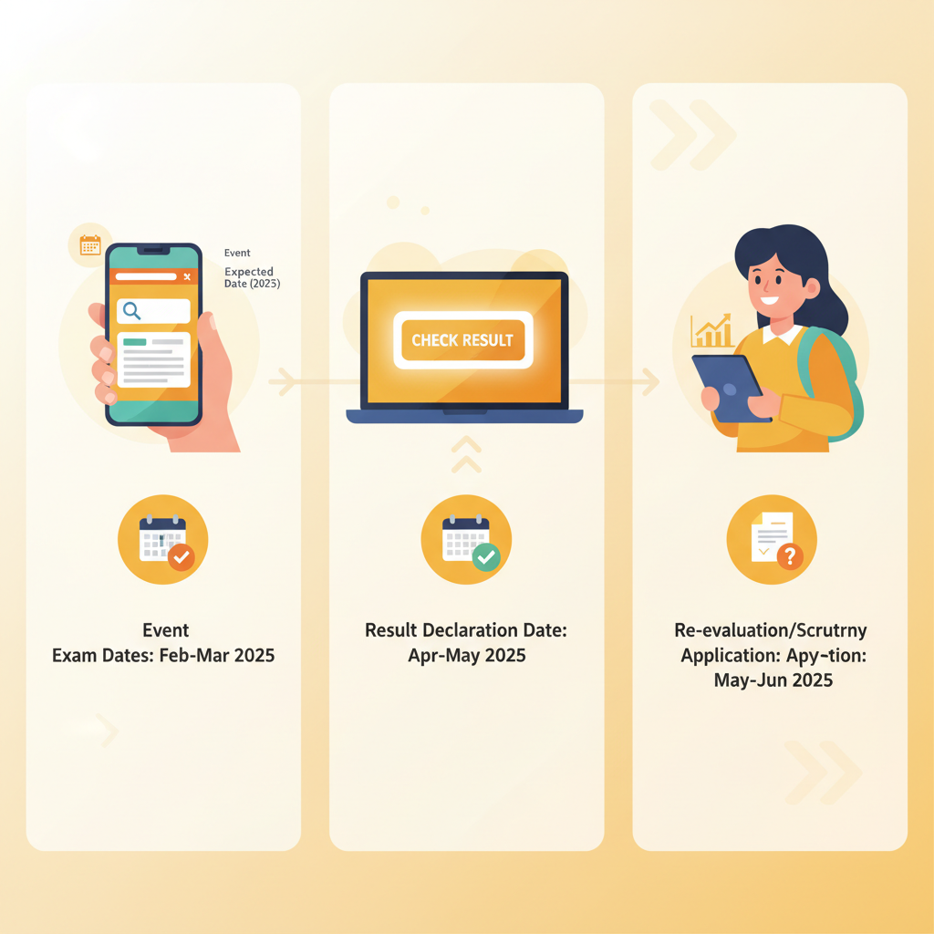 Here's an illustration for your blog post section about "How to Check Result" for the…