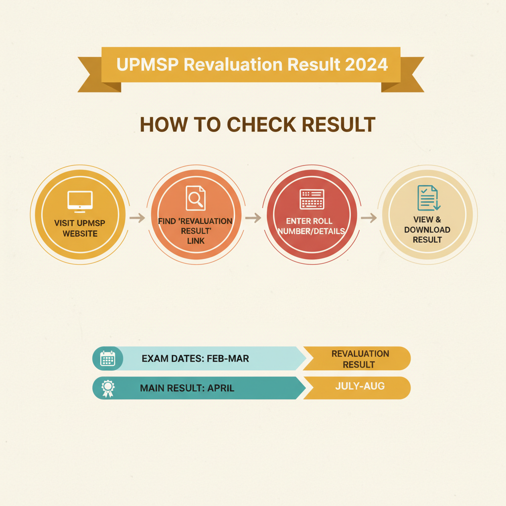 UPMSP Revaluation Result 2024 - Uttar Pradesh Board