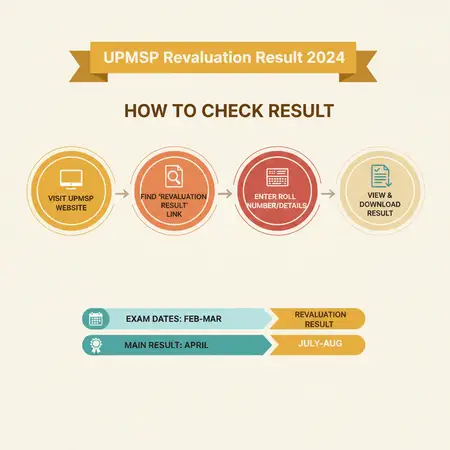 UPMSP Revaluation Result 2024 - Uttar Pradesh Board