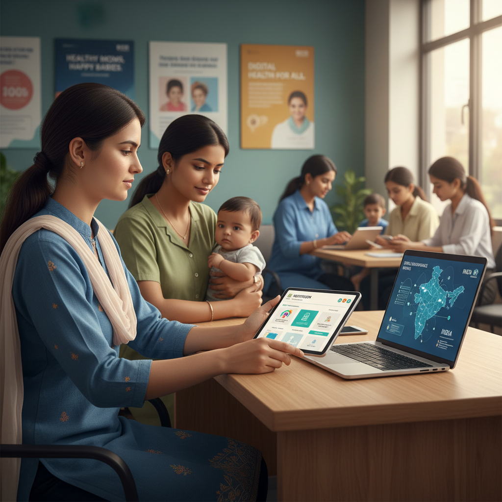 Digital Governance for Women &amp;amp; Child Nutrition in India: Poshan Tracker, U-WIN &amp;amp;…