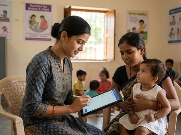 Digital Governance for Women & Child Nutrition in India: Poshan Tracker, U-WIN &…
